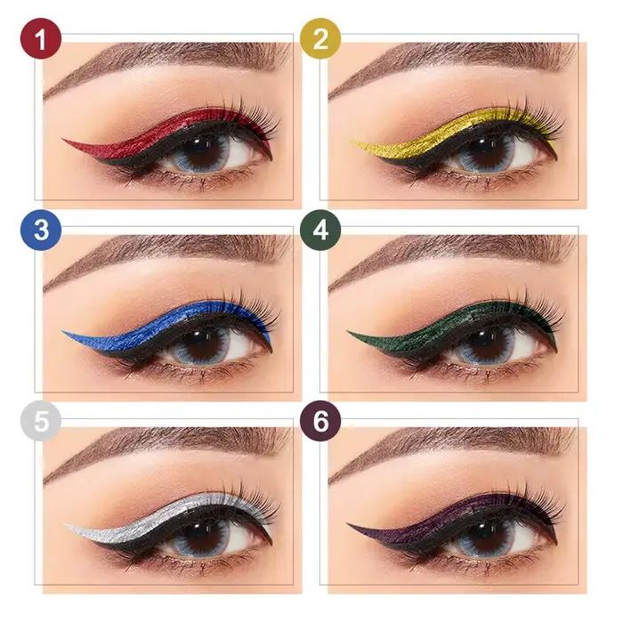 Crayon Eyeliner liquide coloré doux