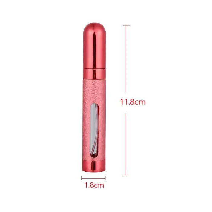 Flacon de parfum 12 ml, petit flacon vide en verre portable pour échantillons, ustensiles cosmétiques, petit flacon pulvérisateur, flacon vide à pression, distributeur