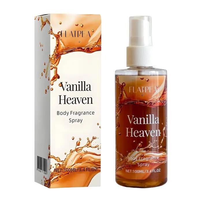 Spray de parfum alimentaire Portable au caramel et vanille, 100ml, désodorisant, cadeau recommandé, noël, 1 pièce