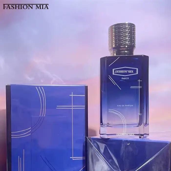 100 ml marque de luxe thEnchantment de fleur de talisman de protection bleue unisexe longue durée Woody Floral phéromone parfum de Cologne