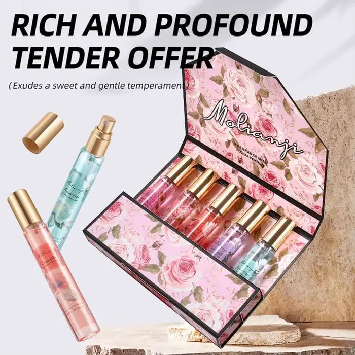 Coffret cadeau de parfum classique à la rose pour femmes
