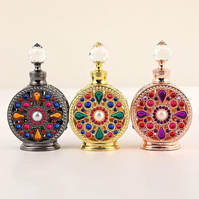 Bouteille de parfum vide en métal de 12ML