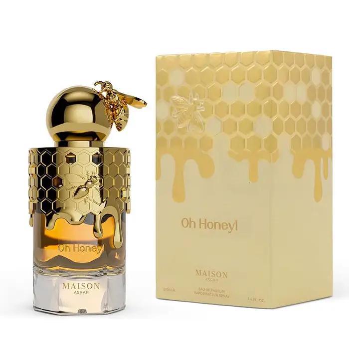 Parfum oriental arabe au miel, unisexe, eau de toilette en spray, parfum floral fruité frais et dura