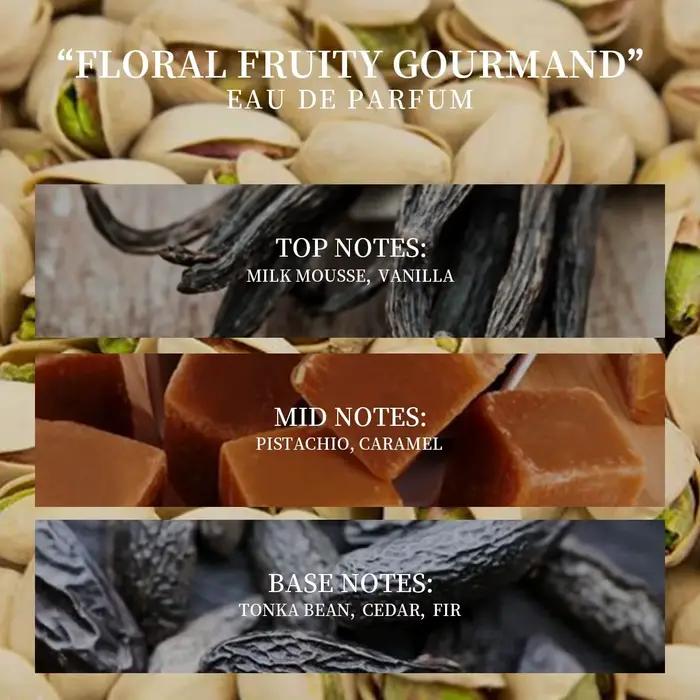 Parfum Caramel Pistache pour Femme