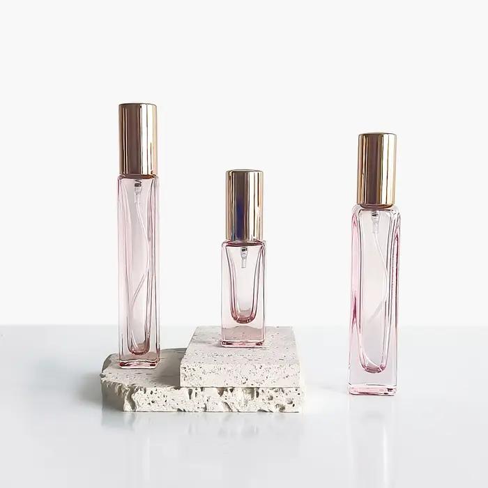 Flacon pulvérisateur de Parfum vide en verre, atomiseur de Parfum, bouteille cosmétique de voyage, flacons d'échantillon rechargeables, Mini haute qualité, 5/10/15ml