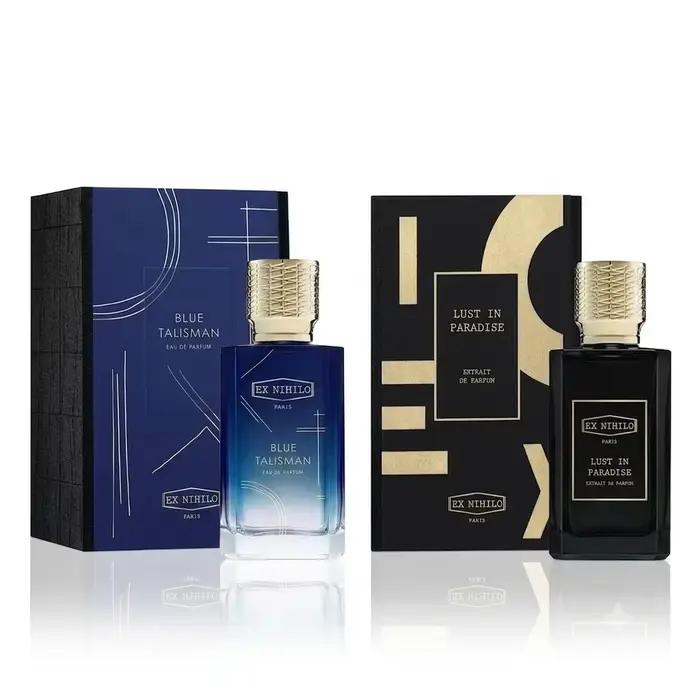Duo de Parfums Exquis de Qualité Supérieure Blue Talisman et Fleur Narcotique pour Toutes les Occasions Unisexes