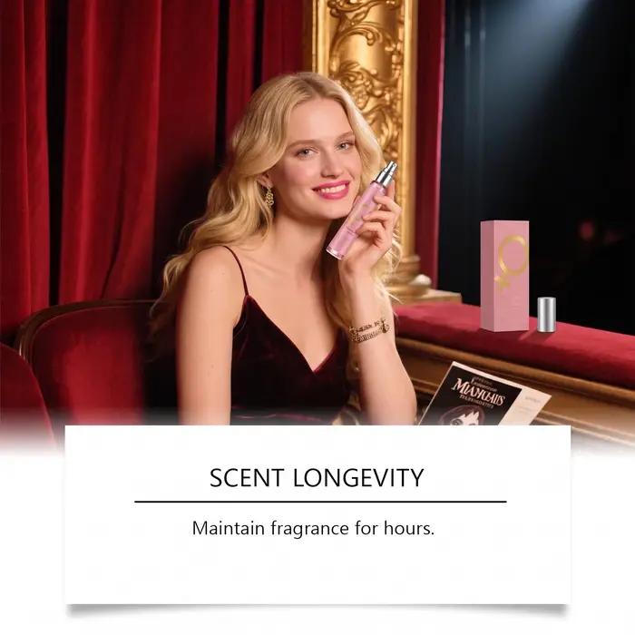 Parfum infusé de phéromones pour tous les genres, parfum délicat et longue tenue pour un usage quotidien et social.