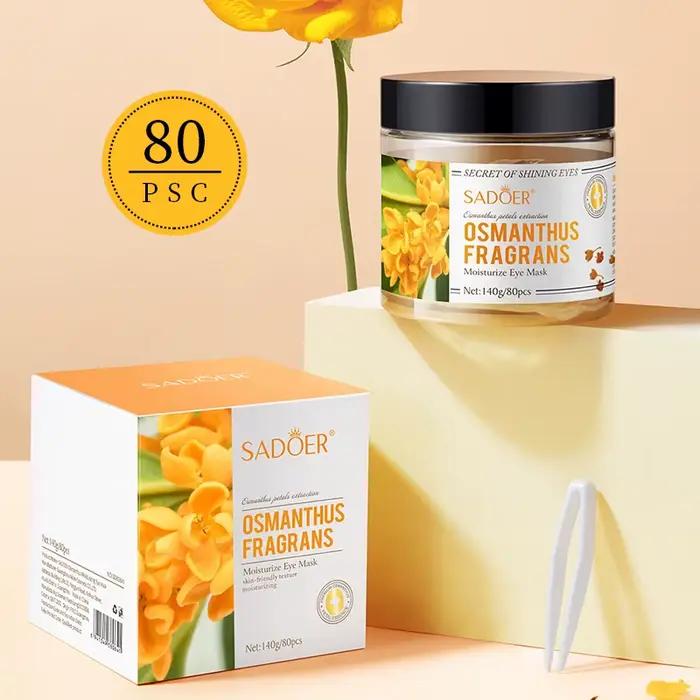 80 patchs pour les yeux à l'osmanthus