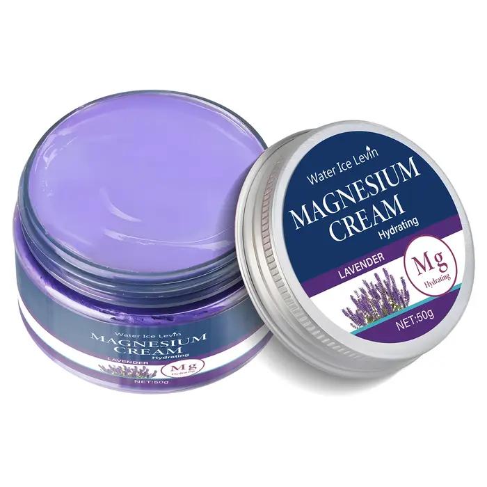 Crème Corps Magnesium Lavande Hydratante et Apaisante pour Hommes et Femmes Occasions Spéciales Routine Beauté Hydratation Post-Bain Comfort Cutane