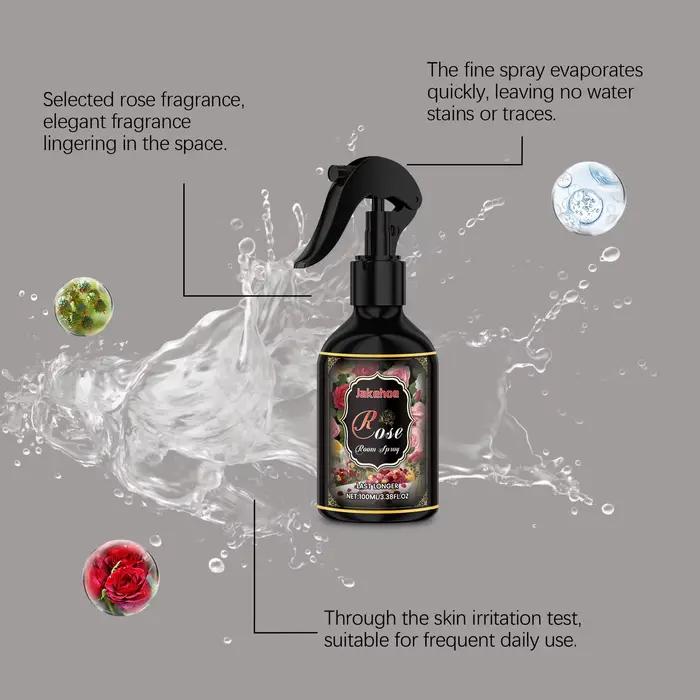 Spray d'intérieur parfumé à la rose