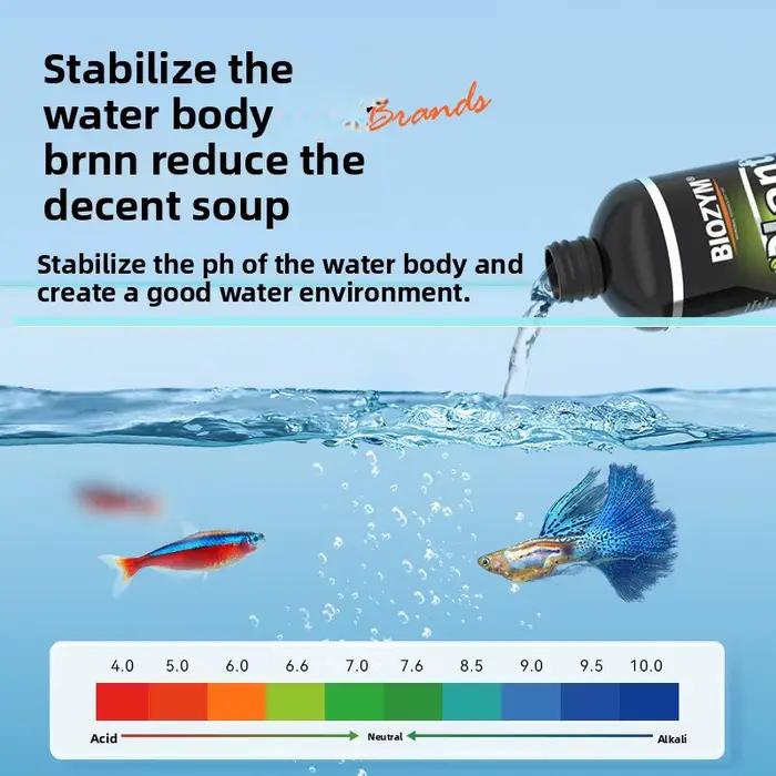 BIOZYM – après-shampooing à l'aloe Vera, détoxificateur d'eau du robinet instantané pour Aquariums (élimine le chlore), sûr pour les poissons, les crevettes et les plantes