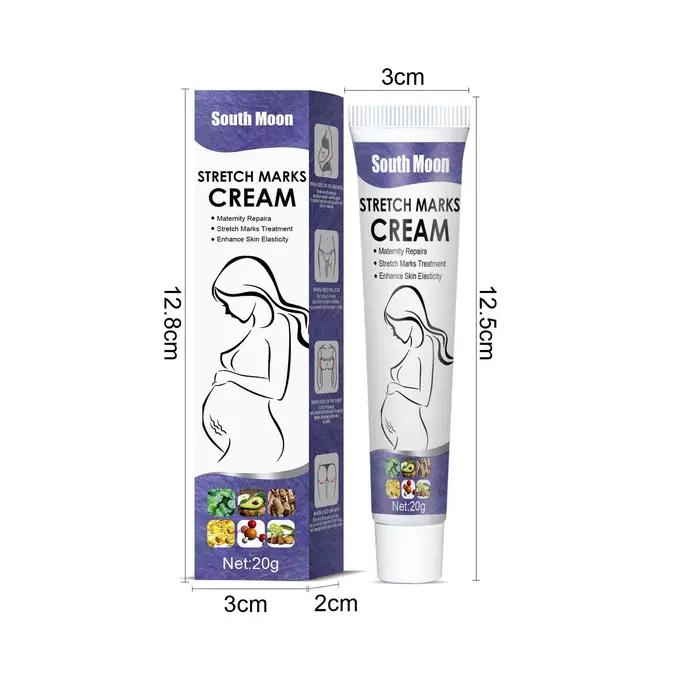 Crème anti-vergetures pour femmes enceintes et post-partum améliorant l'élasticité et estompant les cicatrices de grossesse