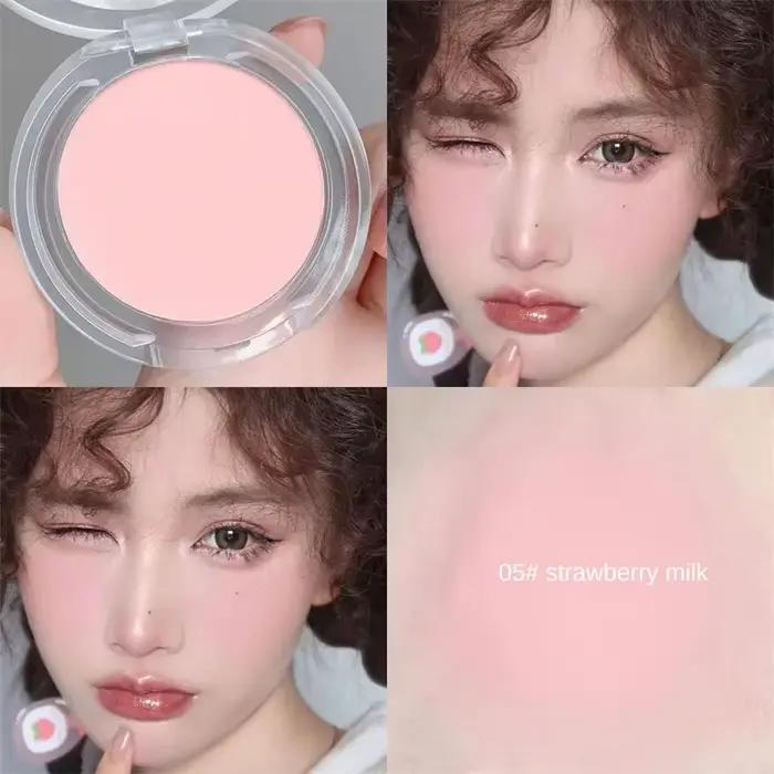 Blush monochrome mat, couleur naturelle des joues