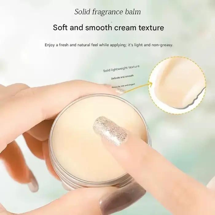Parfum solide portable