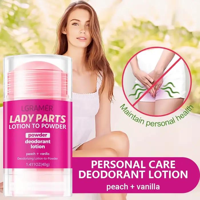 Lotion déodorante pêche vanille pour femmes