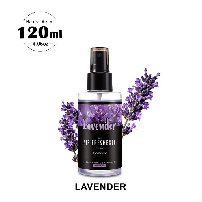 Spray de parfum pour voiture haut de gamme à la lavande naturelle, 120 ml/4,06 oz, parfum longue durée, adapté à la maison et à la voiture