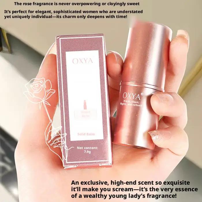 Baume Solide Parfumé aux Phéromones – Huile Roll-on pour Femme et Homme – Parfum Naturel Frais et Amoureux – Déodorant Baume Parfumé Portable