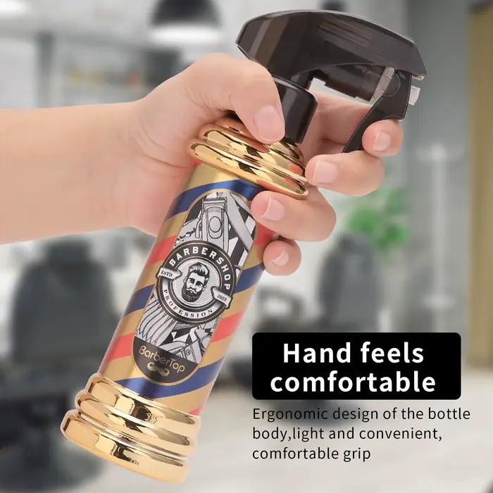 Rétro Vaporisateur De Coiffure Bouteilles Rechargeables Brume Continue Arrosage Peut Salon Portable Barber Pulvérisateur D'eau
