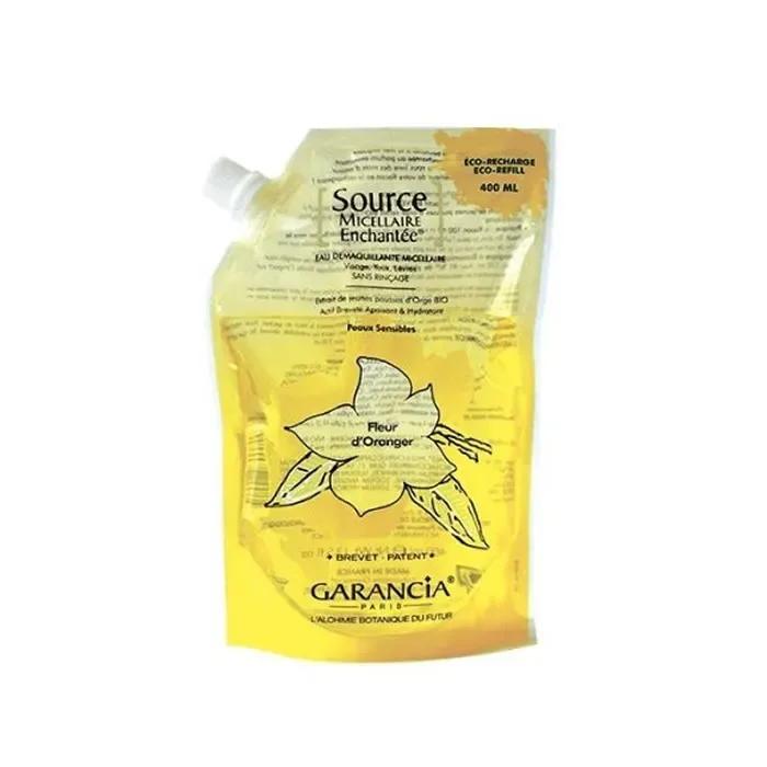 Garancia Source Micellaire Enchanté Démaquillant Eco-Recharge Fleur D'Oranger 400ml