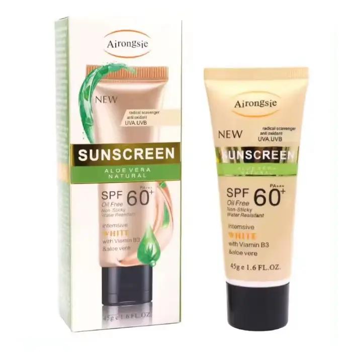 Crème solaire visage corps