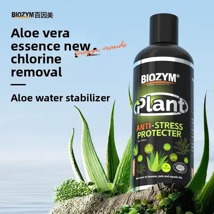 BIOZYM – après-shampooing à l'aloe Vera, détoxificateur d'eau du robinet instantané pour Aquariums (élimine le chlore), sûr pour les poissons, les crevettes et les plantes