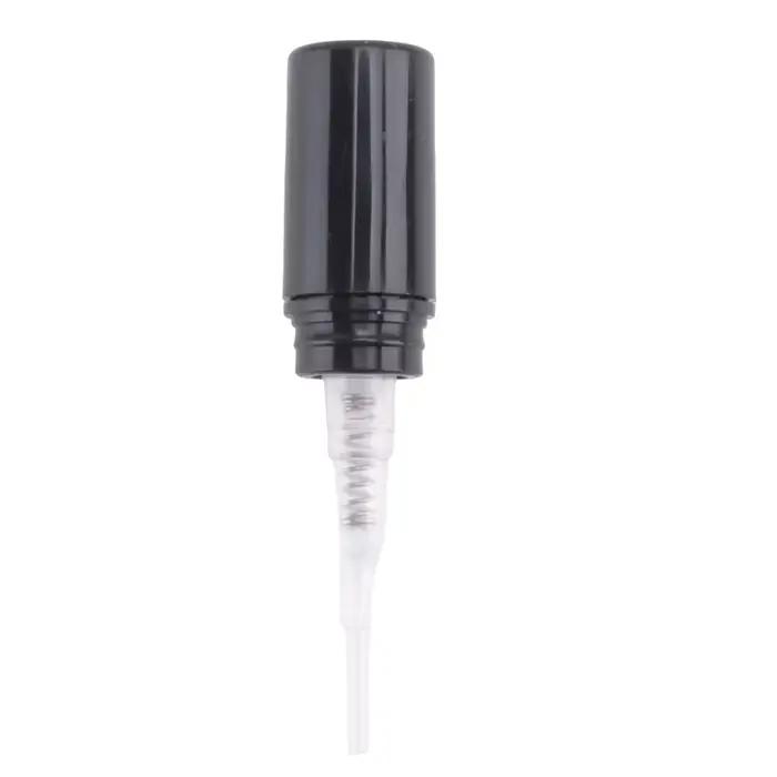 AFOURT-300Pcs/Lot 2Ml bouteille de pulvérisation de parfum en plastique noir échantillon pulvérisateur atomiseur bouteille de parfum