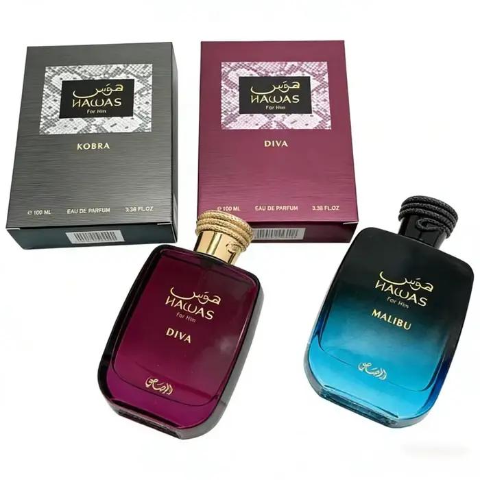 Parfum Arabe Rasasi Hawas Malibu Dubaï Unisexe