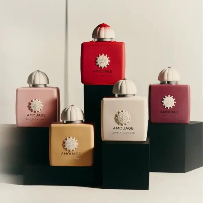 Amouage 100ml Parfum pour femme Floral Vanille Jasmin Rose Bois de Santal Longue tenue Eau de Parfum Parfum de luxe Cadeau pour elle