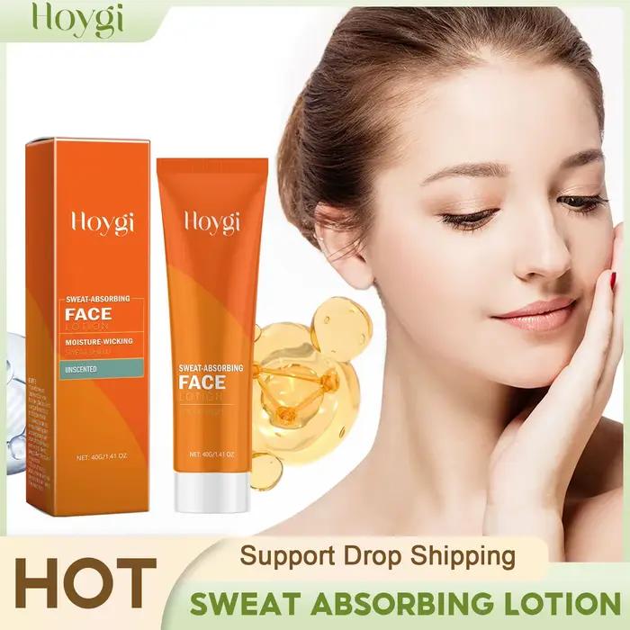 Crème hydratante pour le visage, absorbant la sueur, gratitude pour le contrôle de l'huile, améliore la rugosité, réétiquette durable, prévient les Evergging, pores