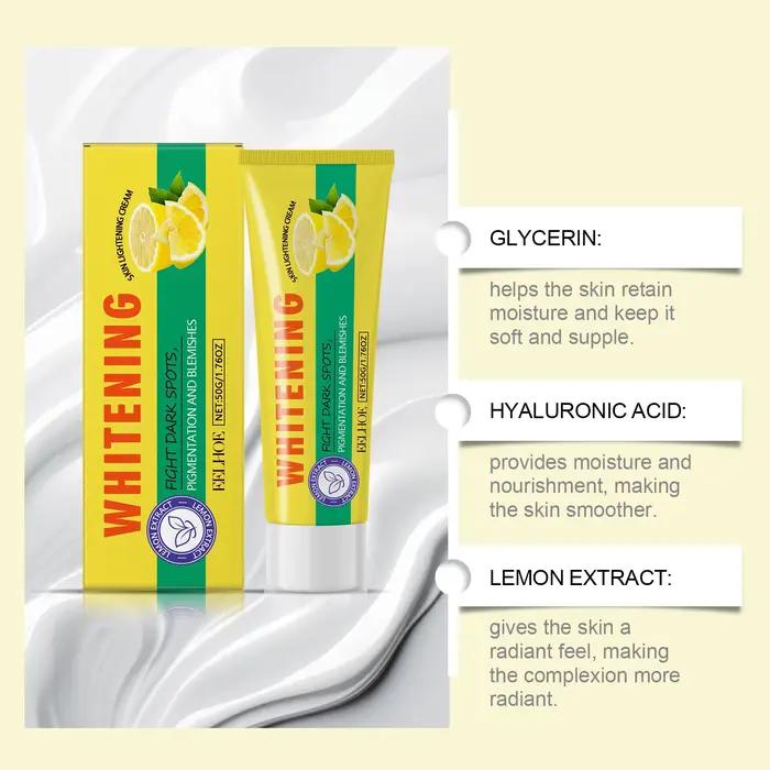 Lotion pour le corps éclaircissante au citron hydratante et nourrissante pour le teint unifié et éclatant pour homme et femme occasions spéciales