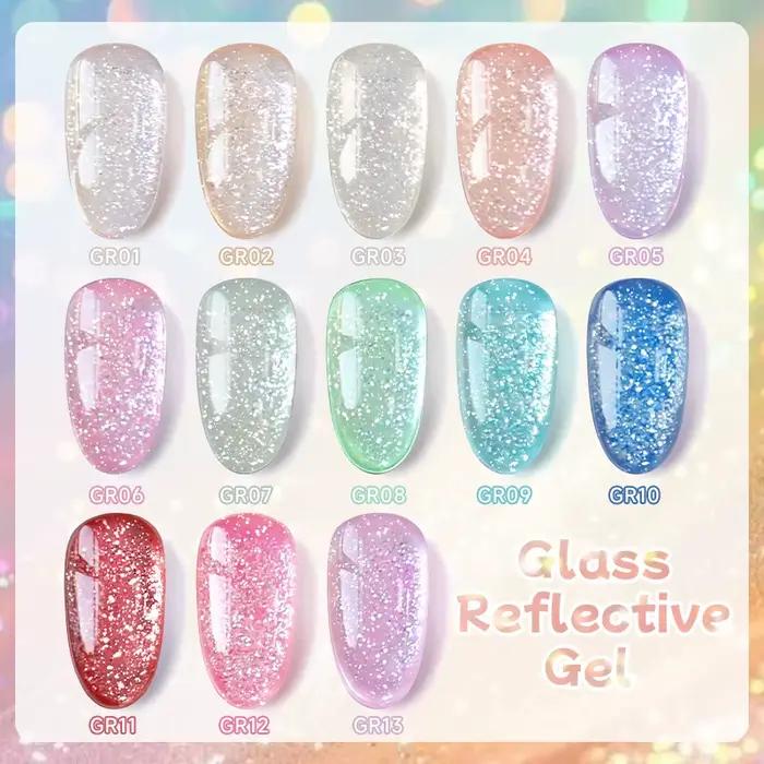 UR SUGAR 15ml Vernis à ongles gel réfléchissant effet eau UV LED