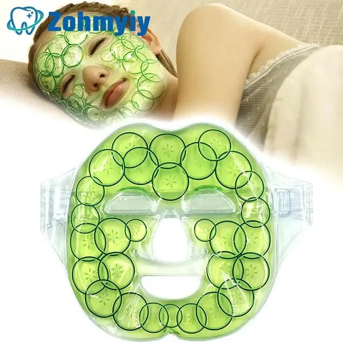 Masque Facial en Gel Froid ZOHMYIY Combinaison PVC Gel Pour Soulagement de la Peau Occasions Spéciales