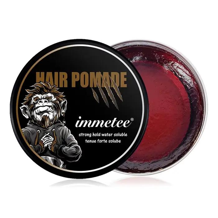 Cire coiffante parfumée pour hommes, tenue forte, contrôle des bords, volume naturel, à base d'eau,