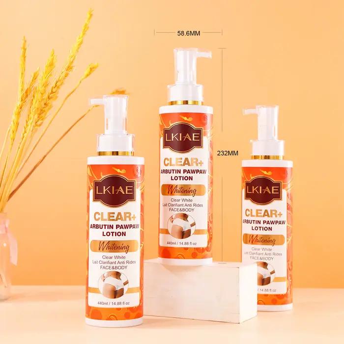Lotion éclaircissante à l'arbutine LKIAE pour le visage et le corps