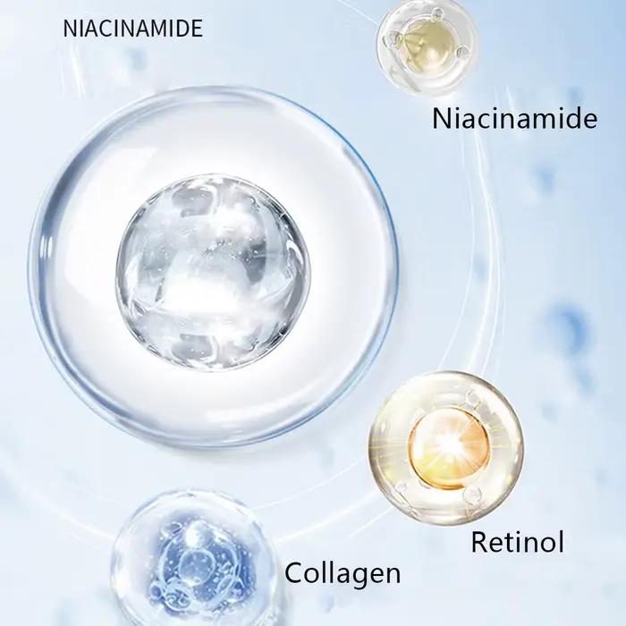 Ensemble de crème sérum pour le visage raffermissant au rétinol, Anti-âge, élimination des rides, ridules, réparation, blanchiment de la peau, éclaircissant, hydratant