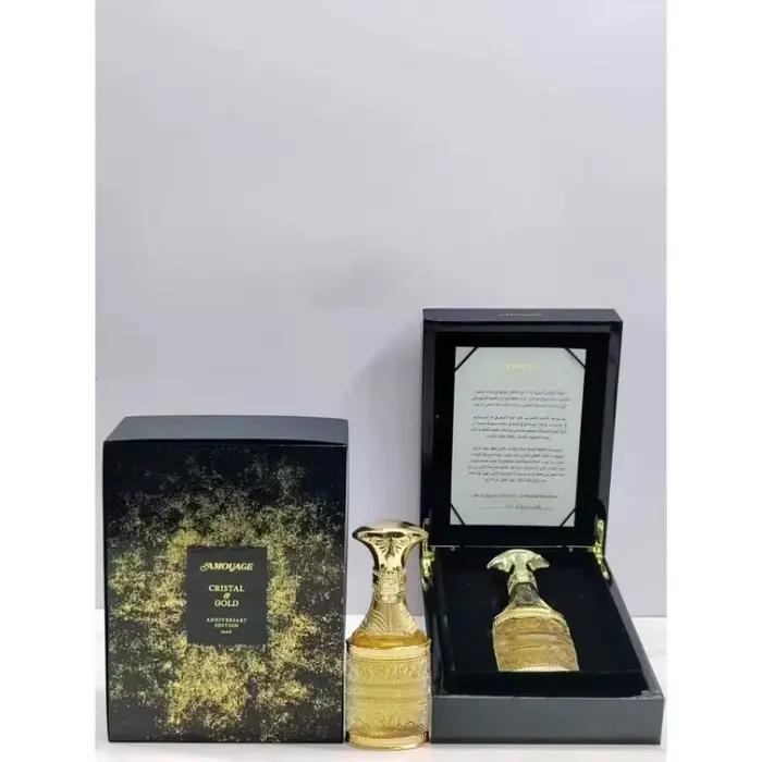 AMOUAGE Cristal Or luxe homme Eau De Parfum 50ml longue durée élégant rayonnant sensuel