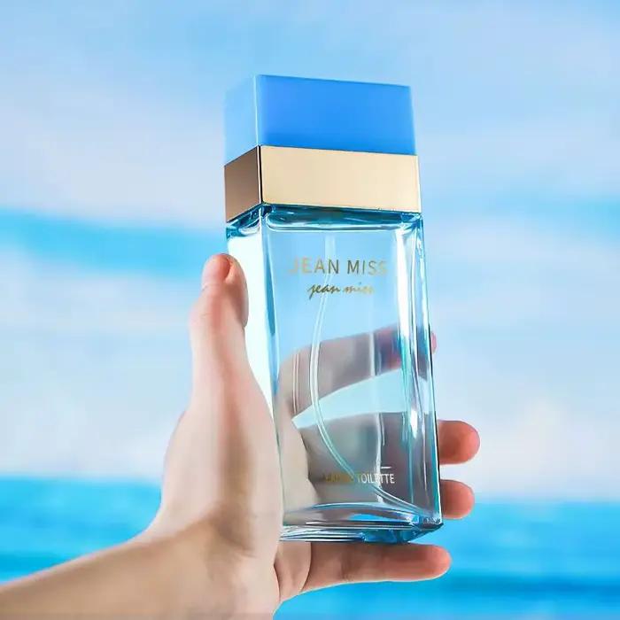 Parfum unisexe éternel bleu Rose Floral bois Cologne naturel durable charme océan Eau De Toilette 100ml vaporisateur