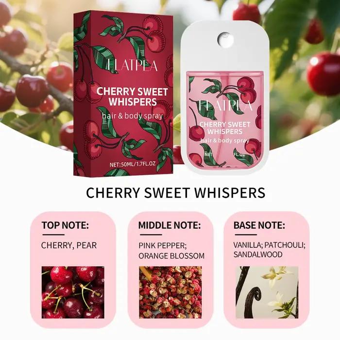 Spray corporel parfumé à la cerise pour femmes
