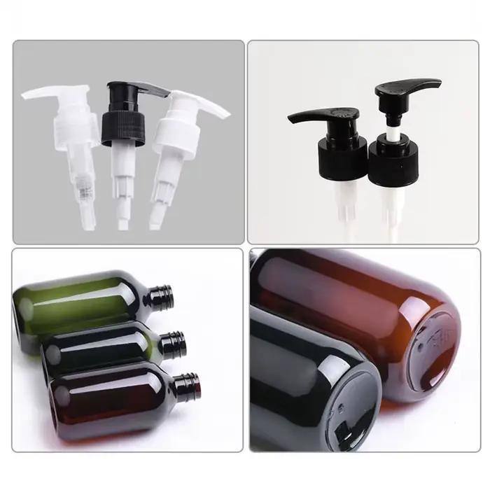 Bouteilles rechargeables pour shampoing, 100/150/200/300/400/500ml, récipient à pompe, liquide en plastique, bouteilles de Gel douche, fourniture de bain à domicile