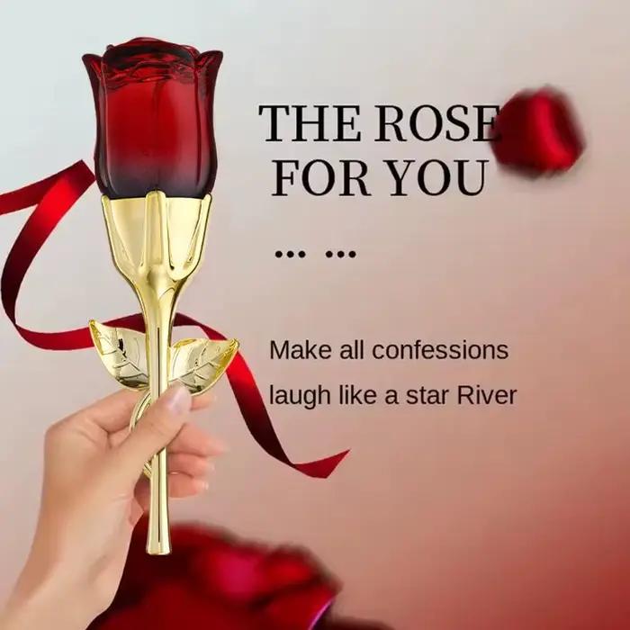 Parfum aux phéromones Rose de Minuit pour Femme – Brume Corporelle Élégante et Longue Durée, Senteur Florale Naturelle et Fraîche, Note Florale Charmante