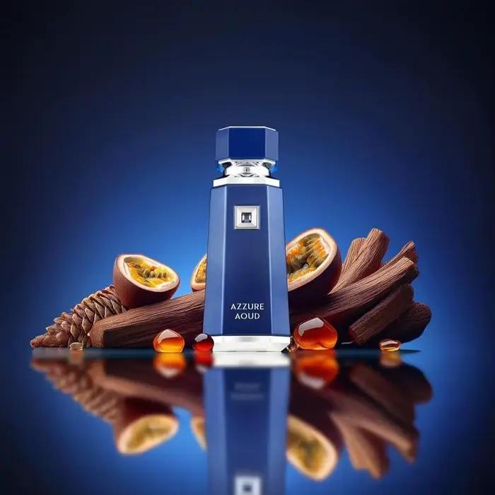 Eau de Parfum Longue Durée Arabe Brun Cocoa Morado Azzure Aoud French Avenue Parfum Boisé Épicé Vanille pour Homme