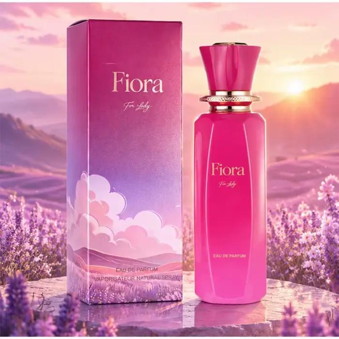 Fiora Eau de Parfum pour Femme, Parfum Floral Fruité Longue Durée, Flacon Dégradé, Parfum Portable pour Femme, Cadeau pour les Rendez-vous Quotidiens