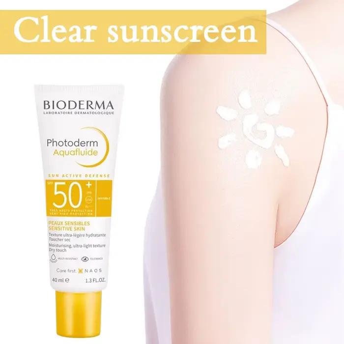 Crème solaire Non grasse SPF50 +