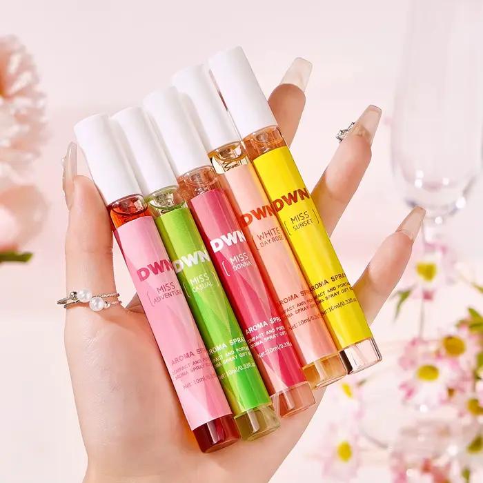 Ensemble de parfum de fleurs