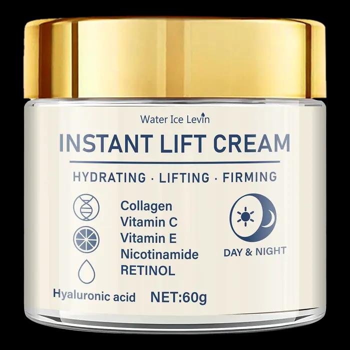 Crème raffermissante et liftante pour le visage - Riche en acide hyaluronique et en rétinol