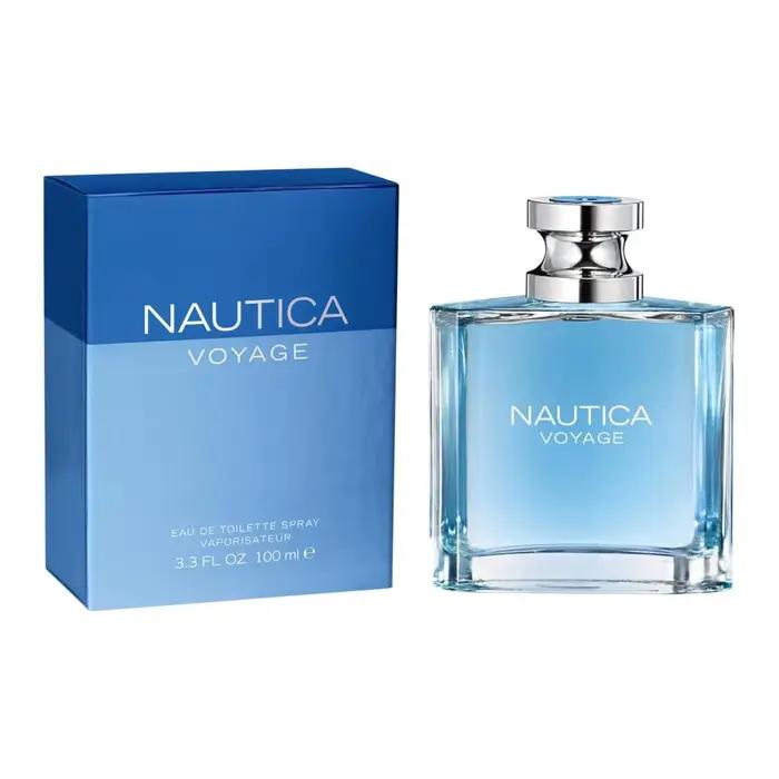 Eau de toilette Nautica Voyage 100 ml pour homme, parfum frais et romantique fruité pour homme, Eau