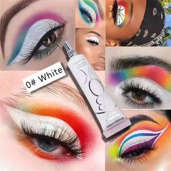 Base de fard à barrage liquide imperméable, apprêt de fard à barrage, pli de coupe, correcteur de maquillage pour les yeux, cosmétique, 5 couleurs, 256