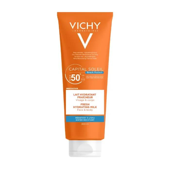 Vichy Capital Soleil Lait Hydratant Visage Et Corps Spf50 300ml