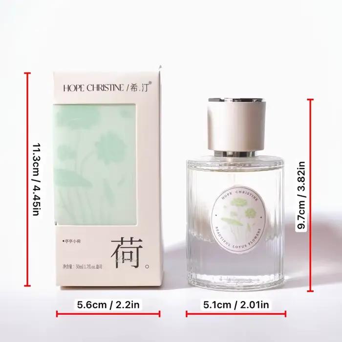 Parfum Lotus Frais, senteur florale-boisée longue durée avec l'arôme de la sérénité orientale