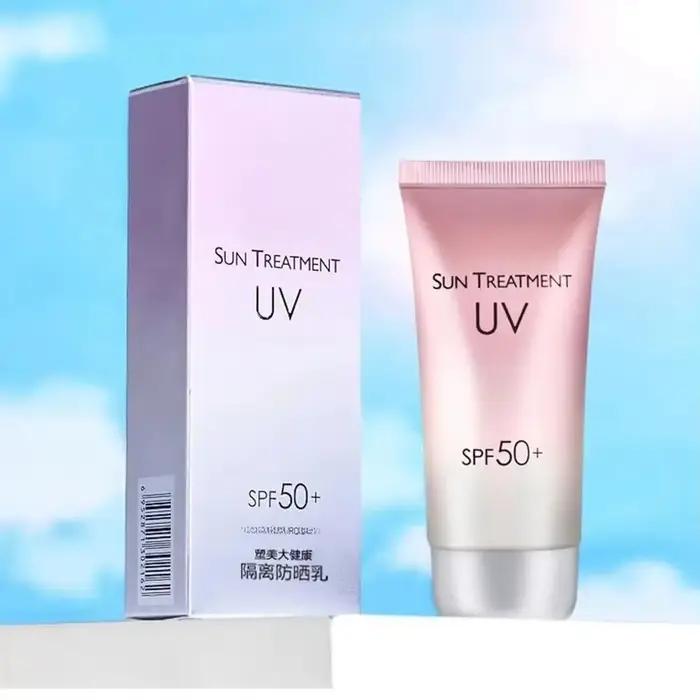 Crème solaire SPF 50 + crème solaire visage corps peau crème de protection huile-contrôle hydratant visage corps soins de la peau